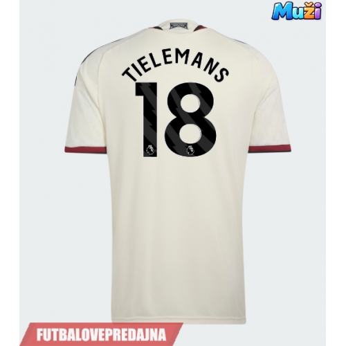 Lacne Muži Futbalové dres Manchester United Youri Tielemans #18 2026-27 Krátky Rukáv - Tretina